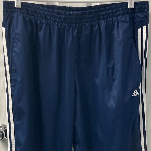 Adidas Mesh Lined Athletic Track Pants Climaproof Size 2XL - Picture 2 of 7